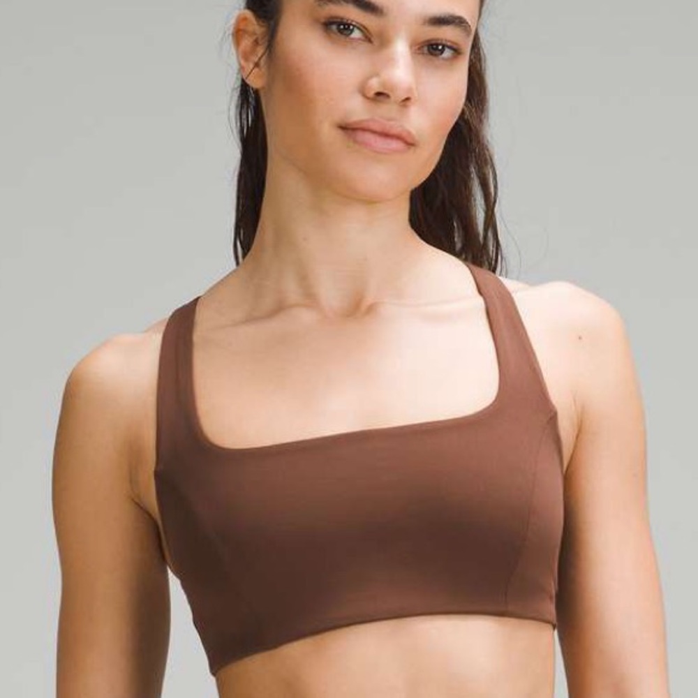 Lululemon SmoothCover Yoga Bra size 8 A/B - Java